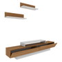 Hanah Home Lusi - Blanco, Teak